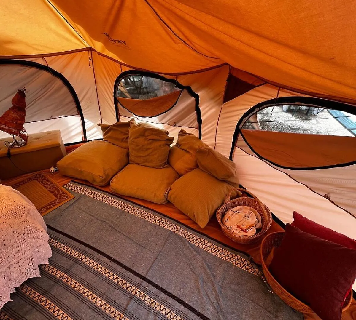 Luxury tent In Our Garden Sardinia Hotel Capitana
